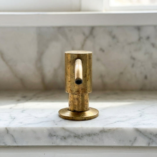 Unlacquered Brass Soap Dispenser For Kitchen Sink