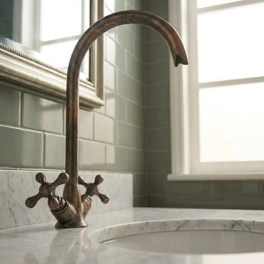 Oil Rubbed Bronze Bathroom Sink Faucet