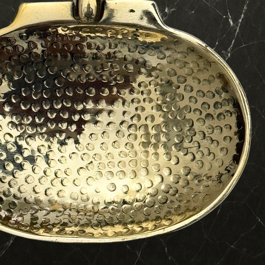 Unlacquered Brass Soap Dish, Wall-Mounted Hammered Brass Soap Tray