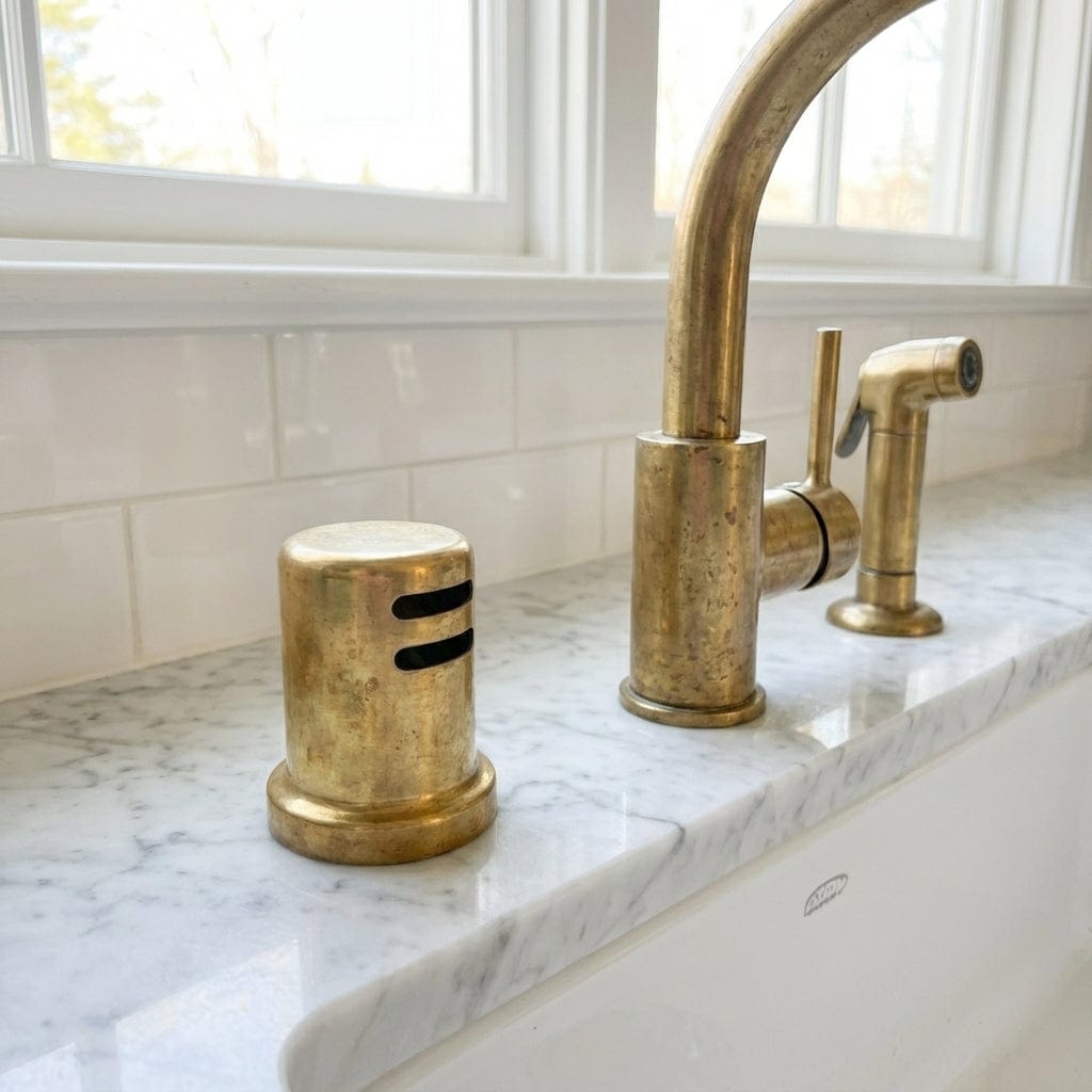 Unlacquered Brass Air Gap Cover