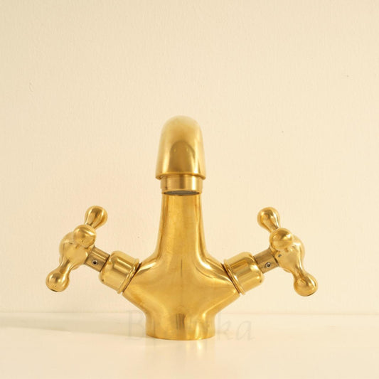 Single Hole Bathroom Vanity Faucet - Brasska