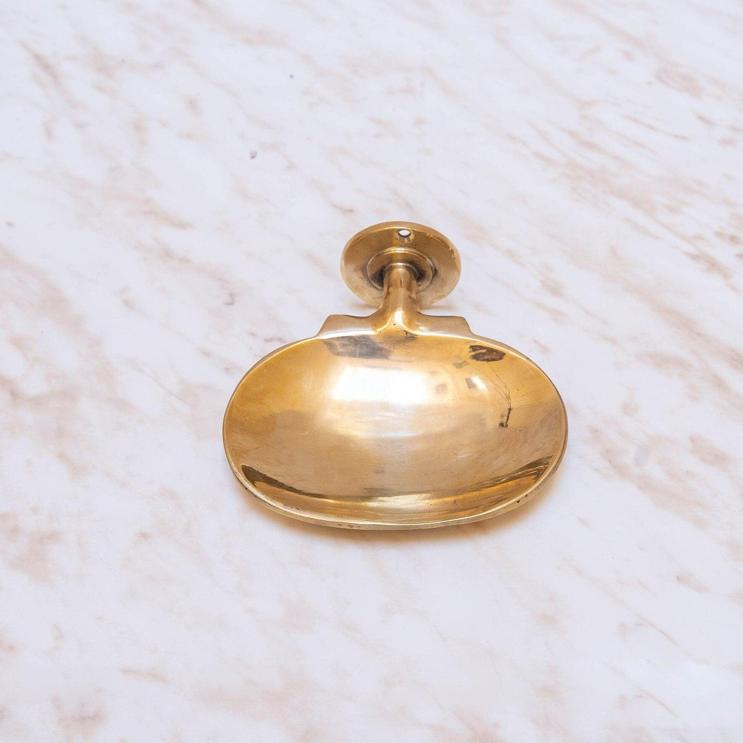 Unlacquered Brass Wall Mounted Soap Dish - Brasska