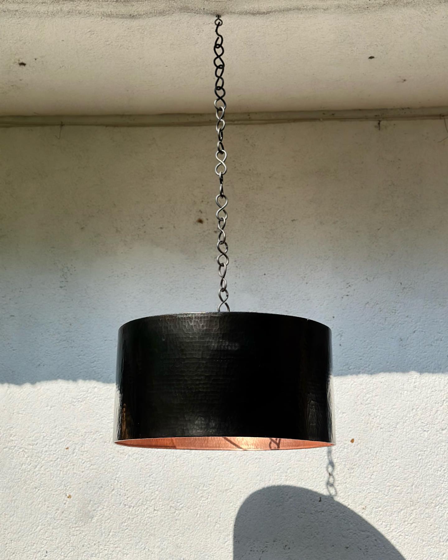 Black Pendant Light Kitchen - Copper Ceiling Light Fixture - Cyrex