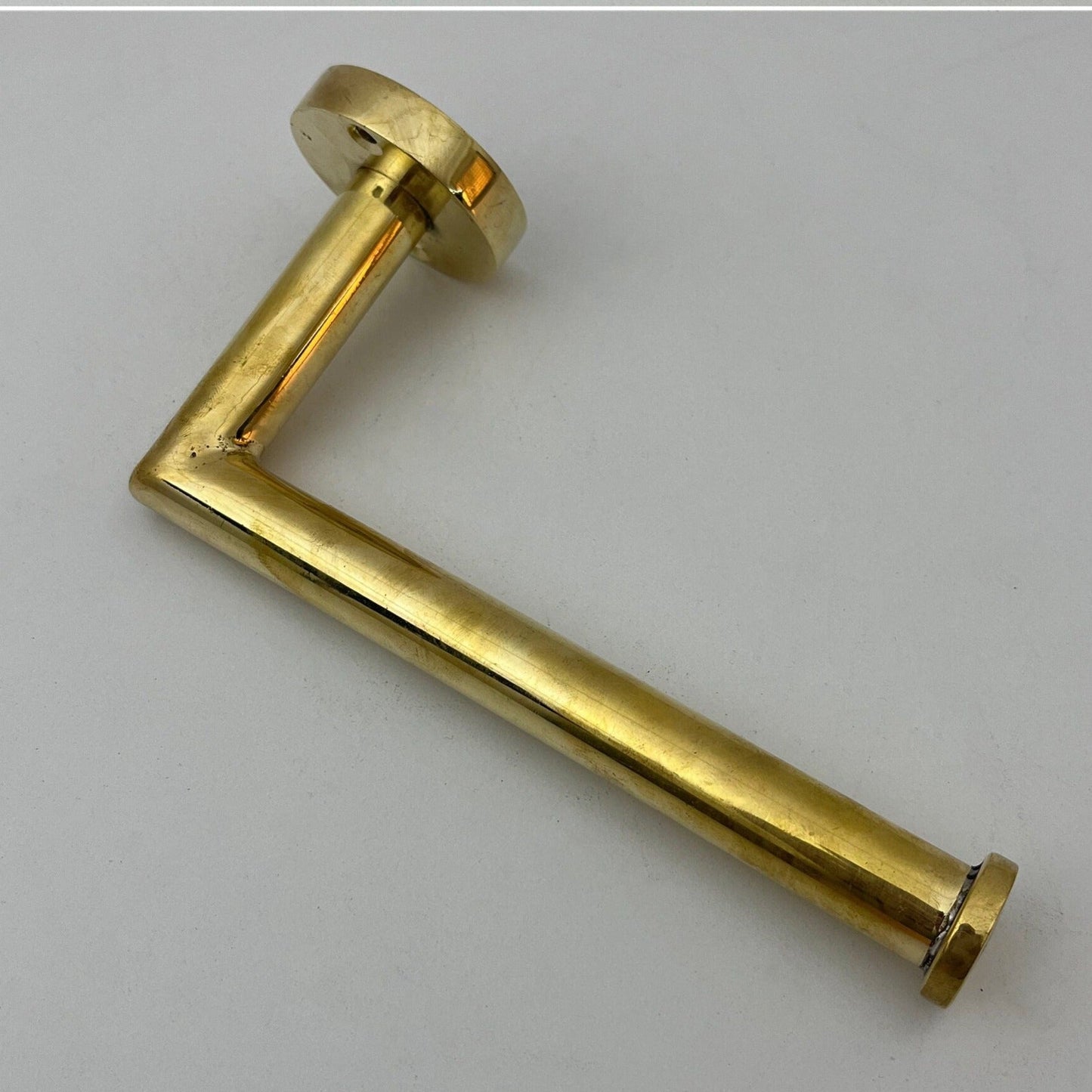 Unlacquered brass Toilet Paper Roll Holder
