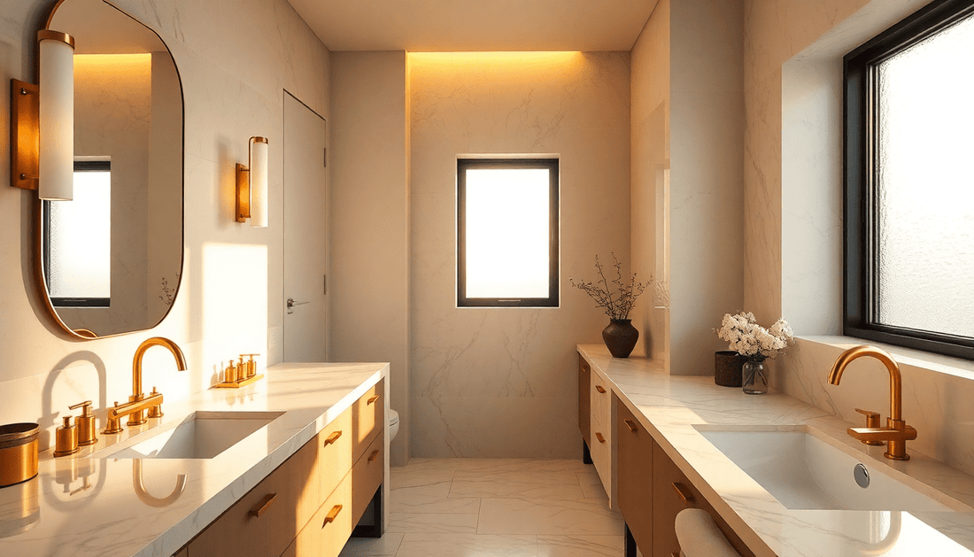 Elevate Your Bathroom with Unlacquered Brass Wall Mount Faucets | Brasska - Brasska
