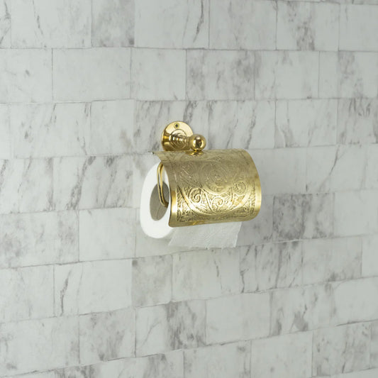 Engraved Toilet Paper Holder