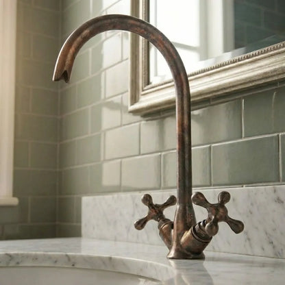 Oil Rubbed Bronze Bathroom Sink Faucet