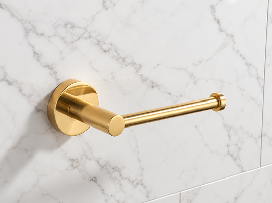 Toilet Paper Holder – Unlacquered Brass