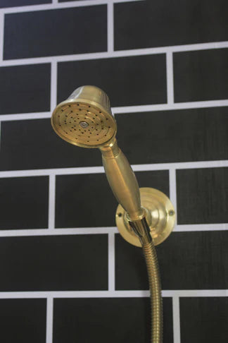Copper Outdoor Shower ,Exposed Wall Mounted Copper Shower System ,Industrial design Shower