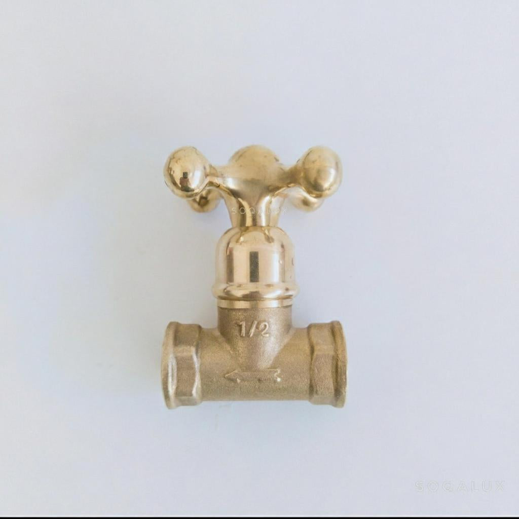 Solid Brass Faucet Handles – Multi-Finish Collection