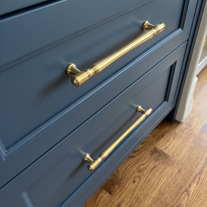 Unlacquered Brass Cabinet Pull