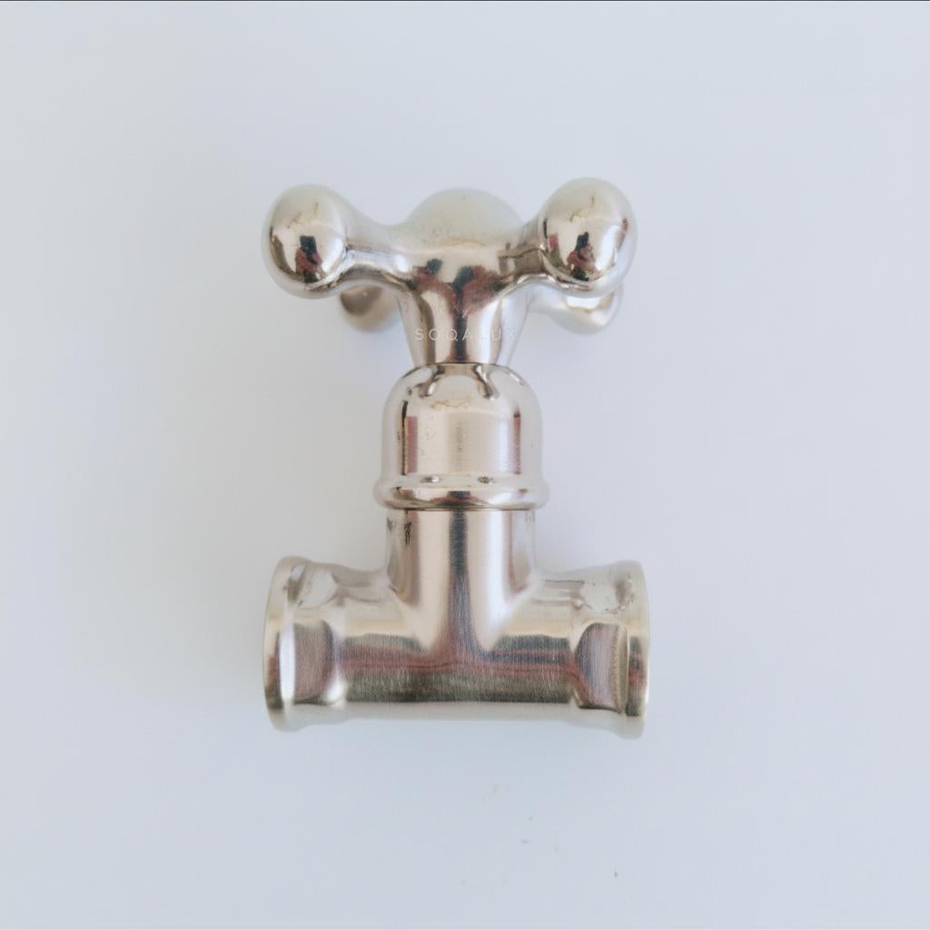 Solid Brass Faucet Handles – Multi-Finish Collection