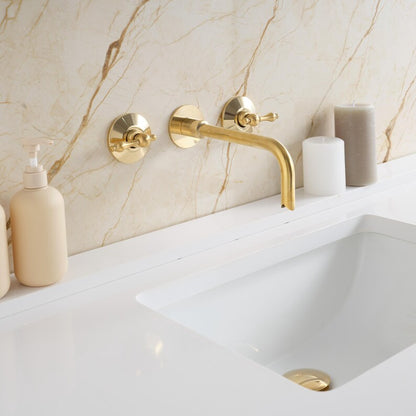 Timeless Brass Bathtub Faucet | Handcrafted Unlacquered Brass Tub Filler | Brasska Design