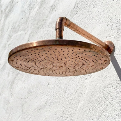Handmade Copper Outdoor Rain Shower Head