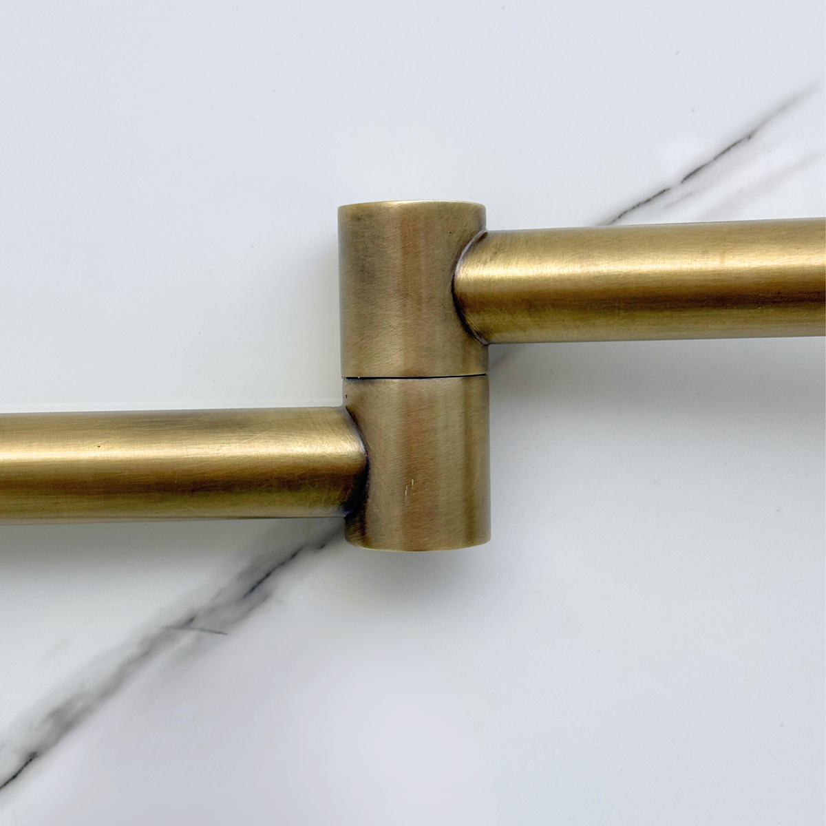 Oil-Rubbed Bronze Wall-Mount Pot Filler with Lever Handles