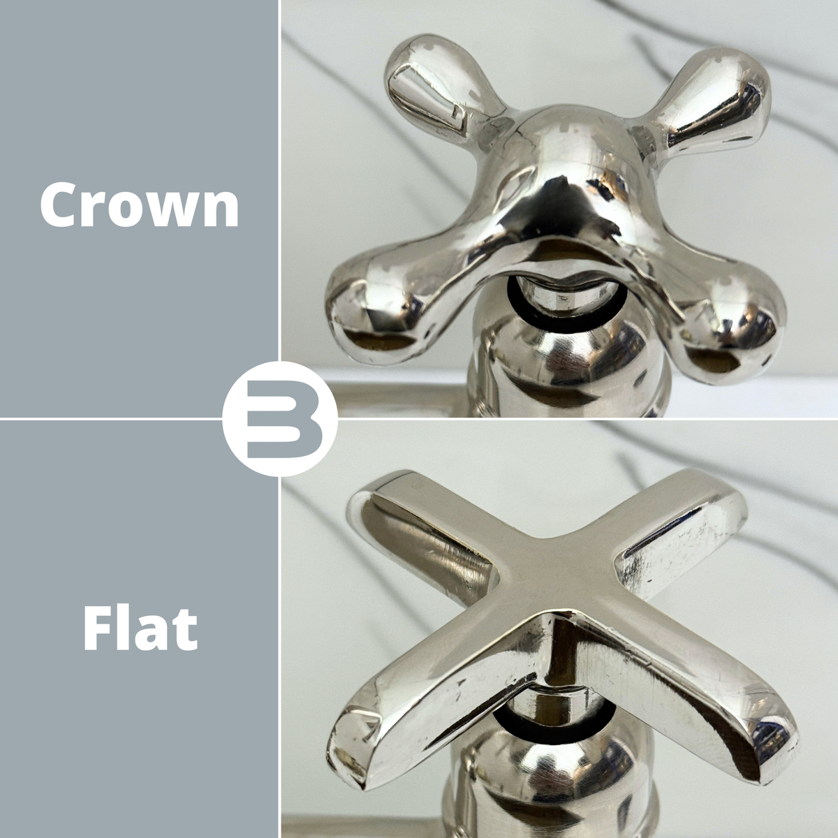 Polished Nickel Pot Filler with Cross Handles
