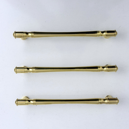 Unlacquered Brass Cabinet Pull