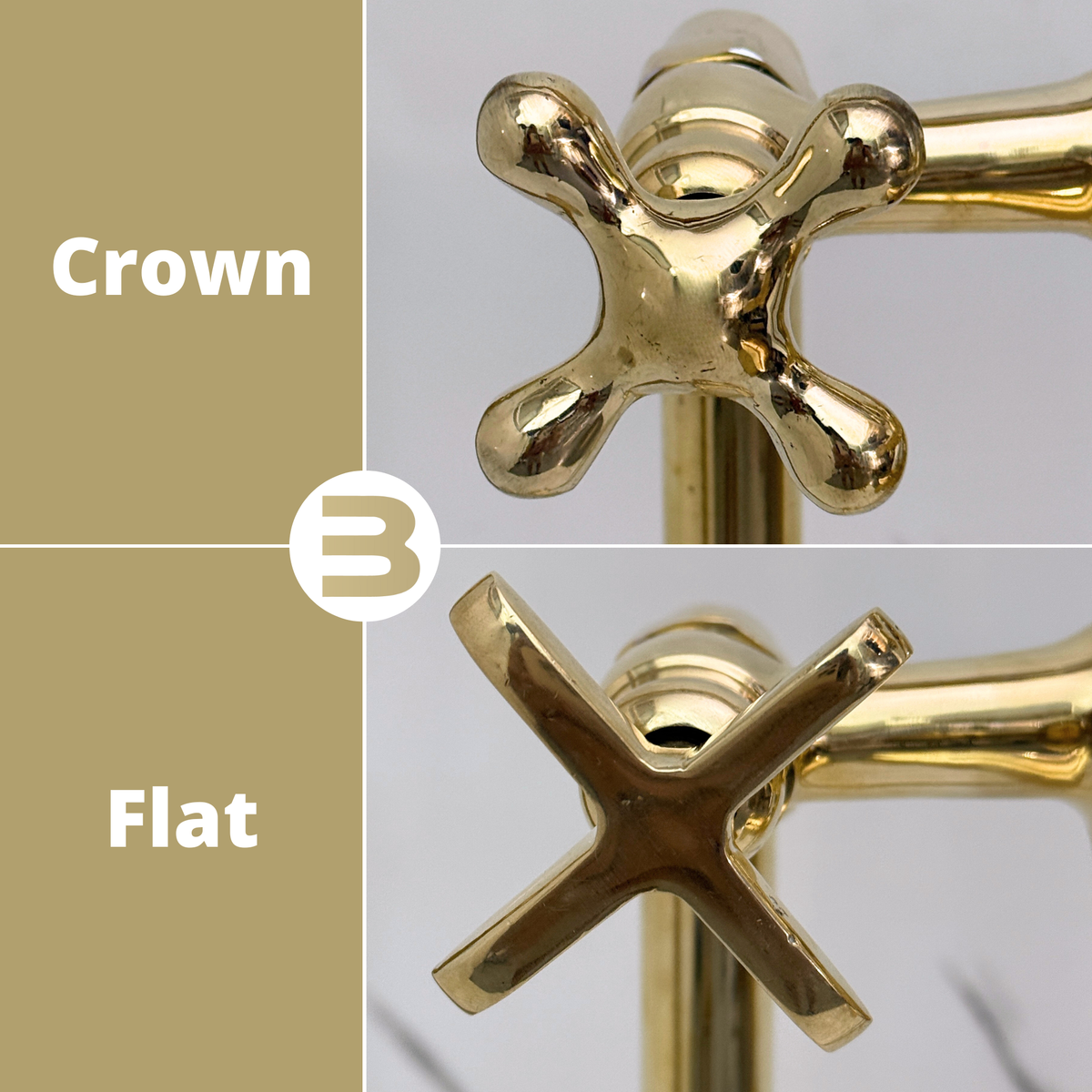 Unlacquered Brass Freestanding Tub Filler with Handheld Shower