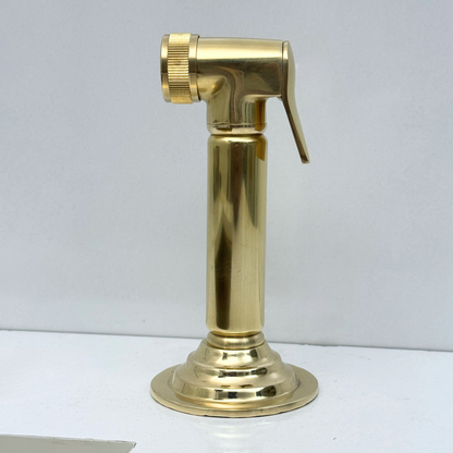 Unlacquered Brass Kitchen Side Sprayer