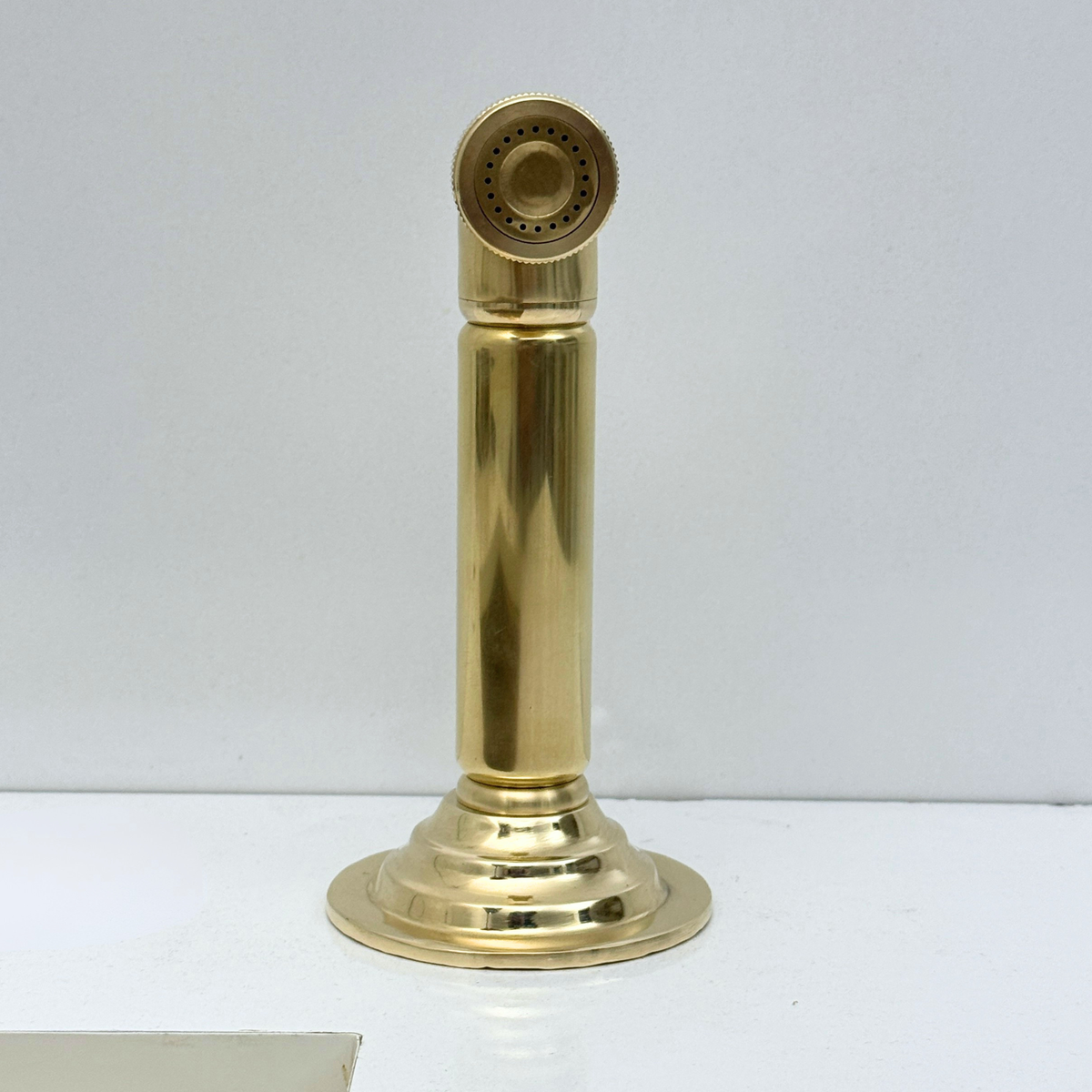 Unlacquered Brass Kitchen Side Sprayer