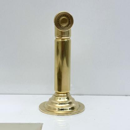 Unlacquered Brass Kitchen Side Sprayer