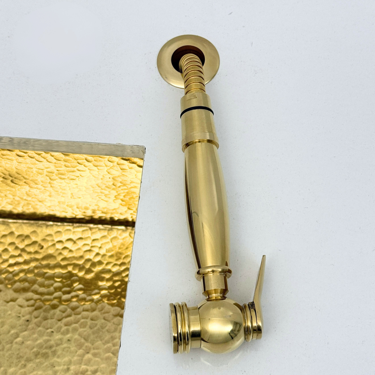 Unlacquered Brass Kitchen Side Sprayer