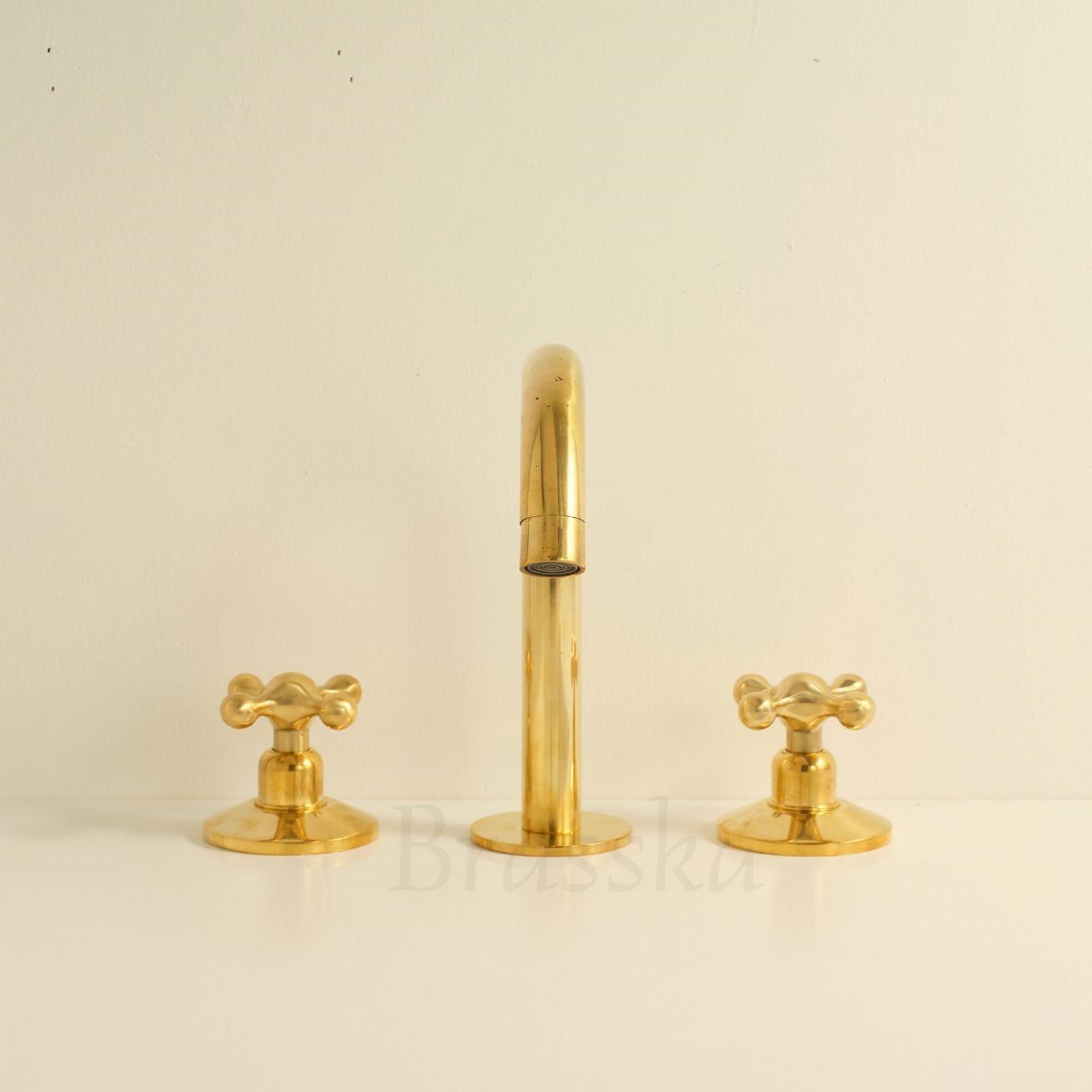 Brasska Handcrafted Brass Faucet
