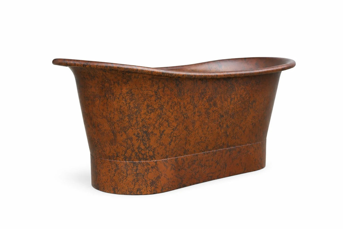 Antique Hammered Copper Bathtub