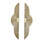 Luxury Brass Door Pull Handles – Modern Geometric Design, Handcrafted Solid Brass for Main Door or Interior Entry