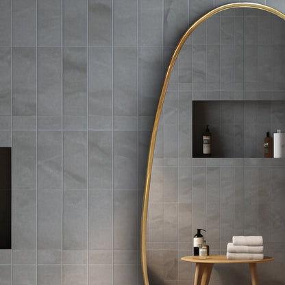 asymmetrical Wall Mirror - Brass Bathroom Mirror