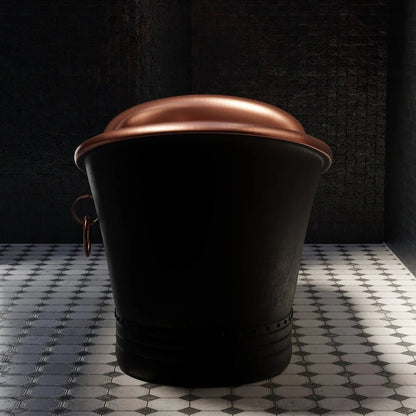 Black Copper bathtub - Brasska