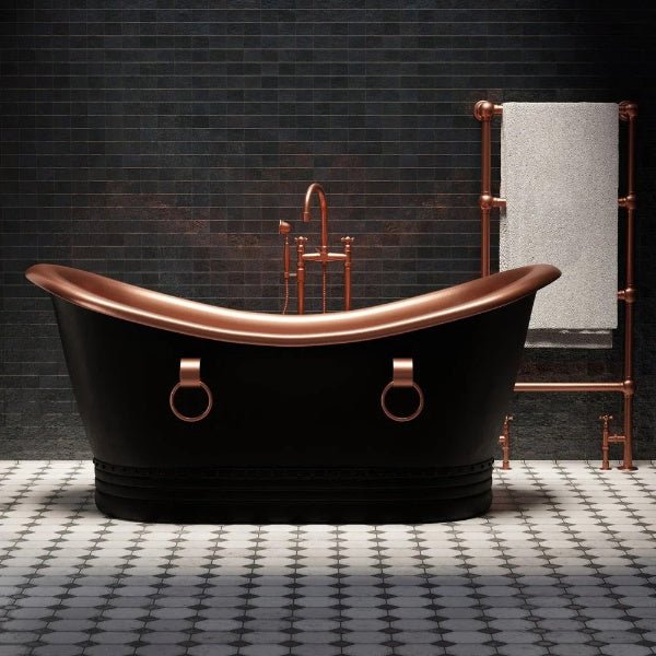 Black Copper bathtub - Brasska