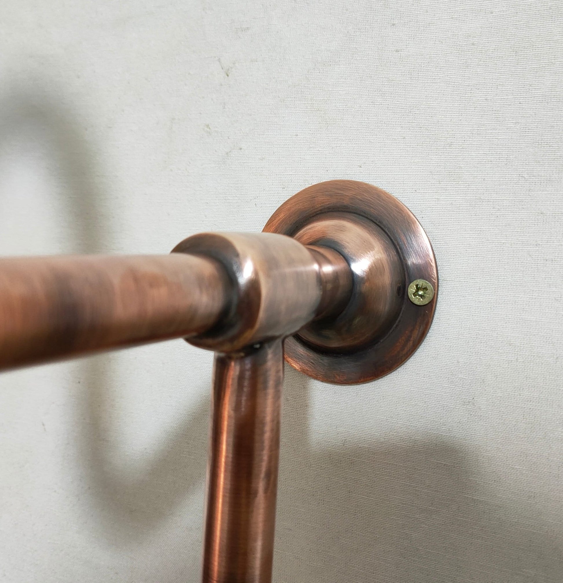 Copper Indoor and outdoor Shower System High Pressure with Round Shower Head - Brasska