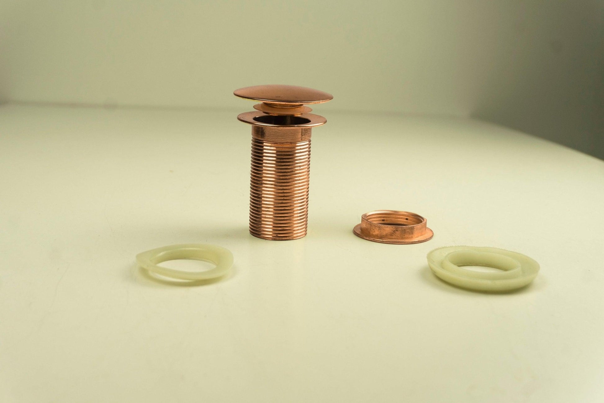 Copper Pop-Up Sink Drain - Brasska