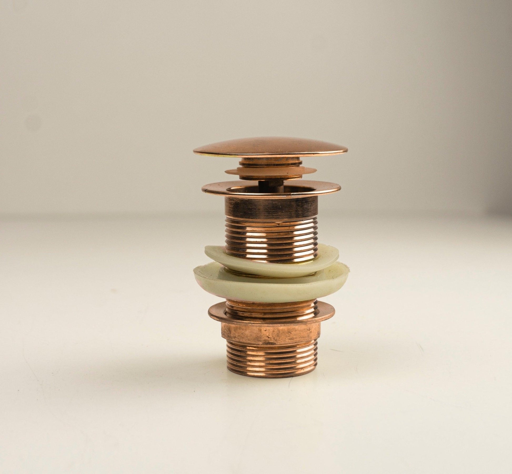 Copper Pop-Up Sink Drain - Brasska