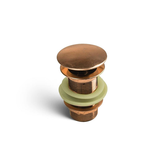 Copper Pop-Up Sink Drain - Brasska