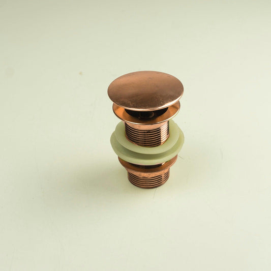 Copper Pop-Up Sink Drain - Brasska
