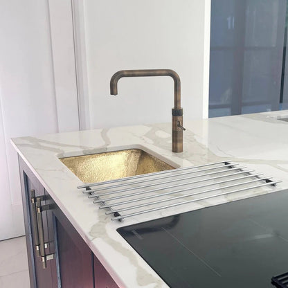 Dubai Brass Kitchen Sink - Brasska