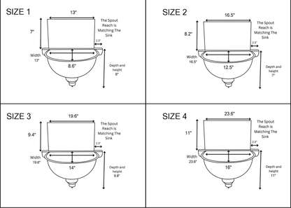 Green Patina Copper Wall Mounted Bathroom Sink - Brasska