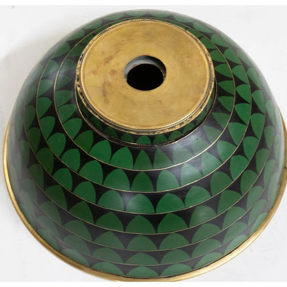 Hammered Brass And Wood Vessel Sink - Brasska