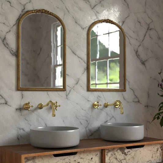 Handcrafted Brass Wall Mounted Faucet - Brasska