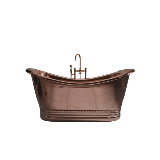 Handcrafted Copper Bathtub – Spa Elegance - Brasska