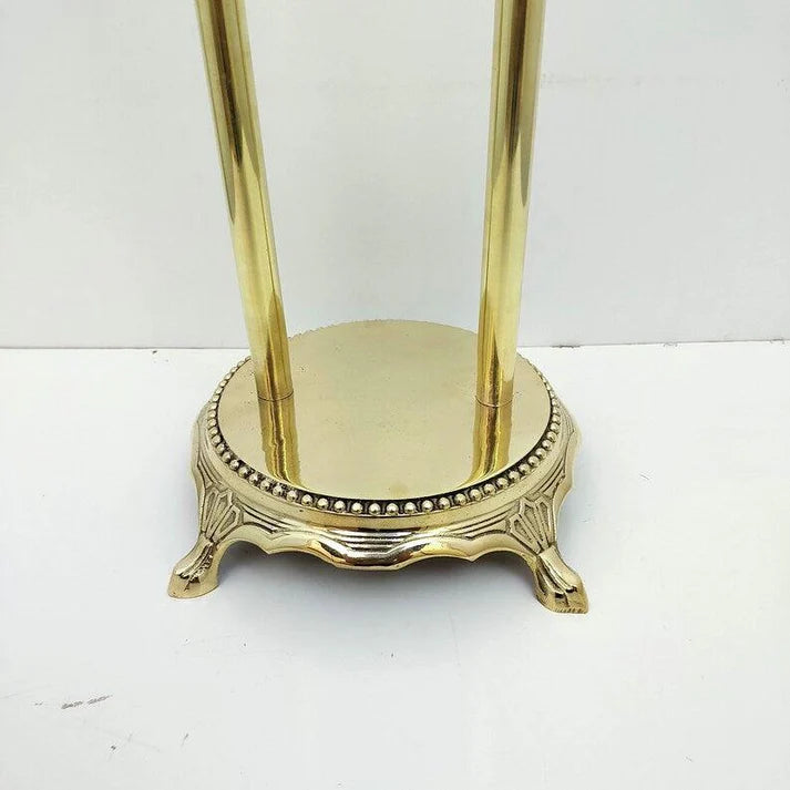 nlacquered Brass Tub Filler Bathtub Faucet with Hand Shower