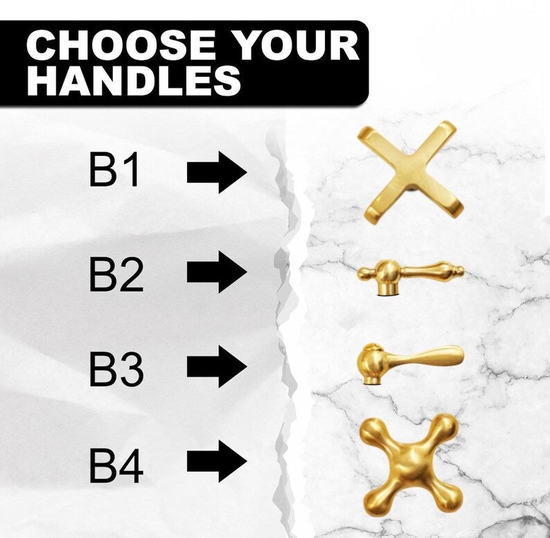 Luxury Handmade Kitchen Faucet | Solid Brass & Copper Mixer by BRASSKA