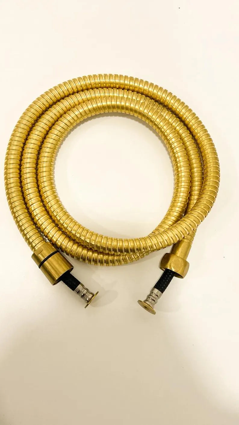 Uncoated solid brass side sprayer faucet, kitchen sprayer