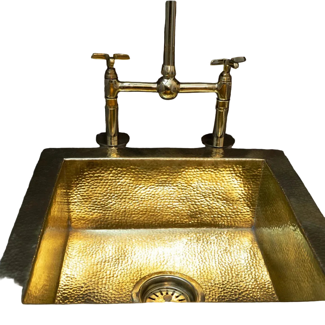 Island Solid Undermount Brass Sink - Brasska