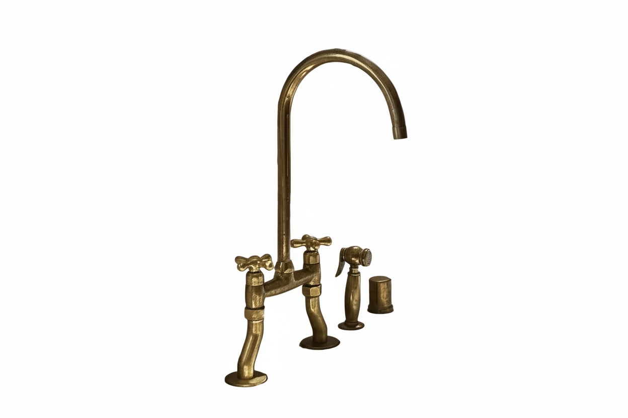 Lone Kitchen Faucet - Brasska