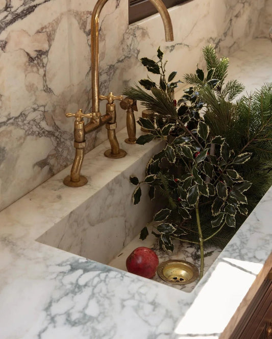Lone Kitchen Faucet - Brasska