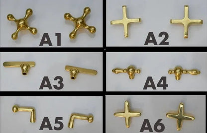 Luxury Brass Bridge Kitchen Faucet with Side Sprayer & Drinking Tap - Brasska