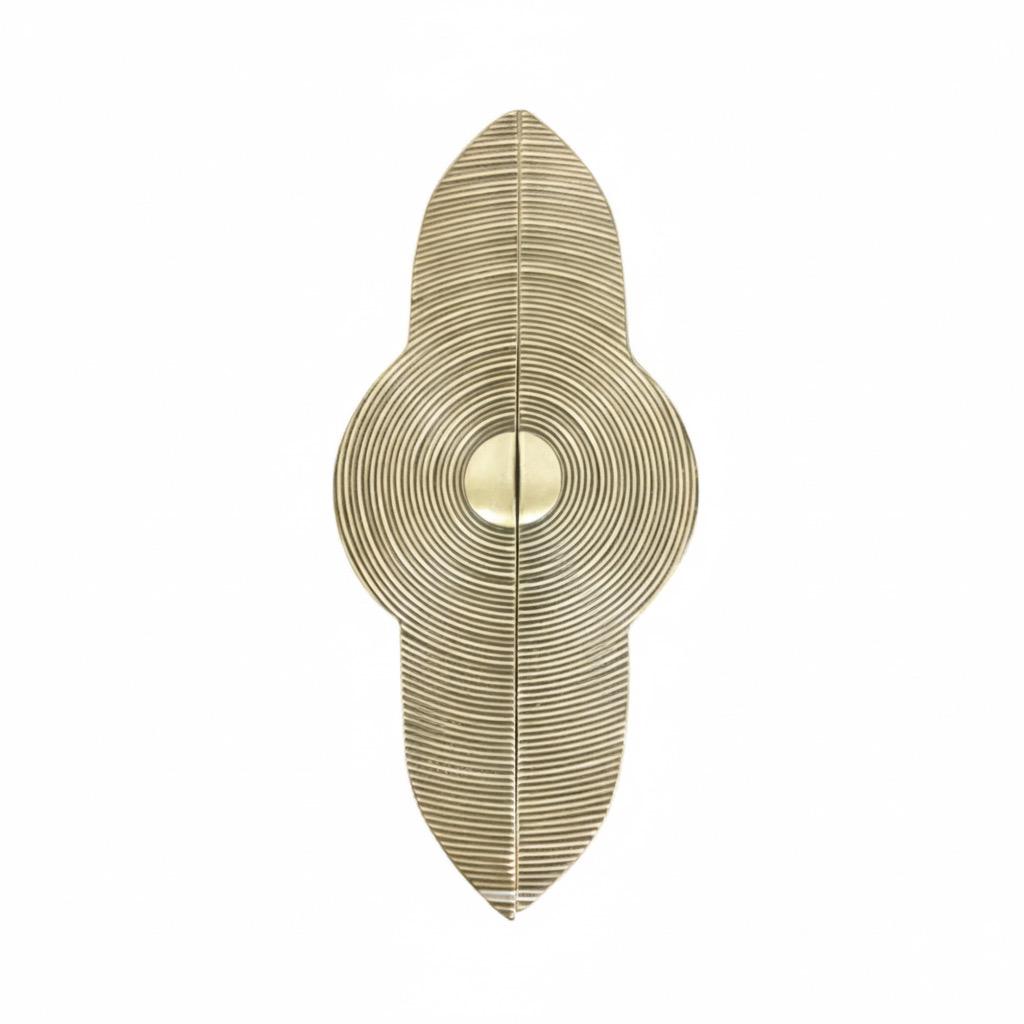 Luxury Brass Door Pull Handles – Modern Geometric Design, Handcrafted Solid Brass for Main Door or Interior Entry - Brasska